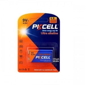 4-Pack 9V Battery 9Volt 6LR61 1604A 6LF22 EN22 MN1604 Alkaline Batteries PKCELL