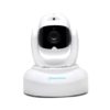 iFamCare Helmet: 1080P Full HD Wi-Fi Smart Digital Home Video Monitor for iPhone & Android with Air Sensor, Night Vision, Built-in Laser, White